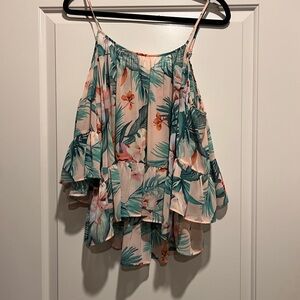 Forever 21 Tropical Floral Camisole